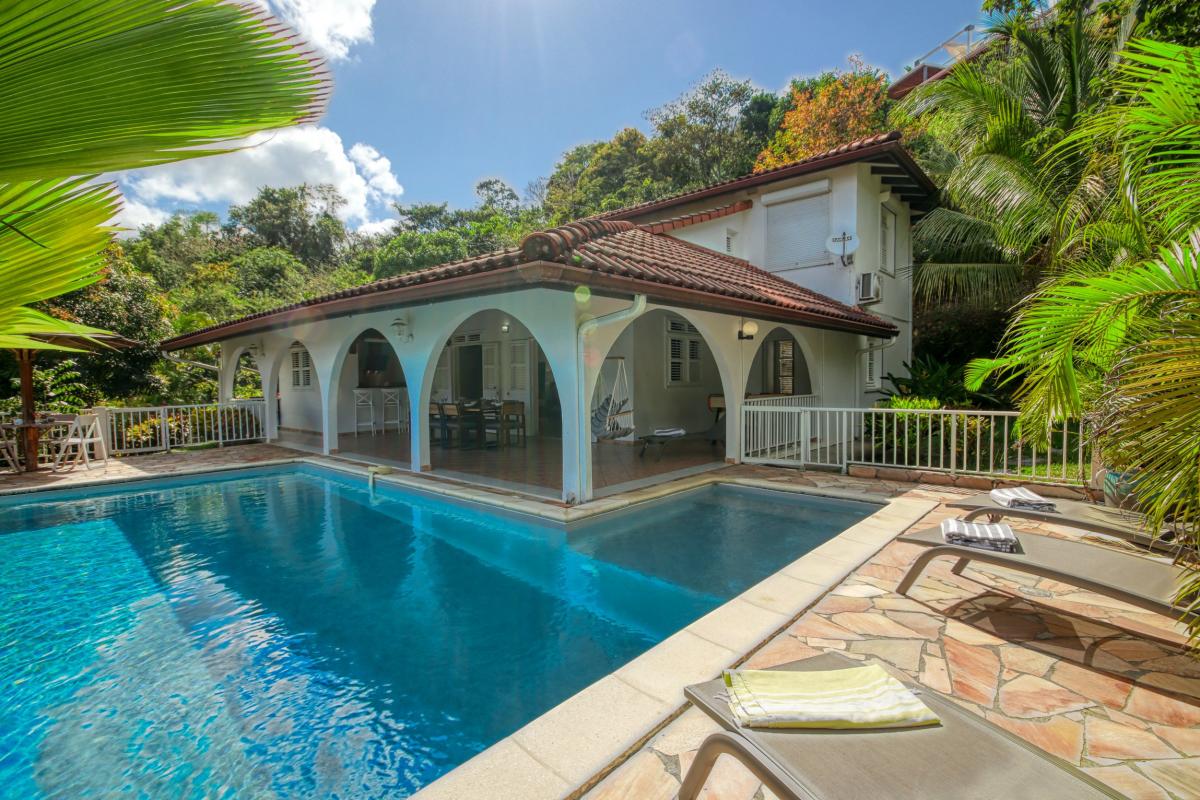 Location villa 4 chambres Trois Ilets Martinique - La vue d'ensemble